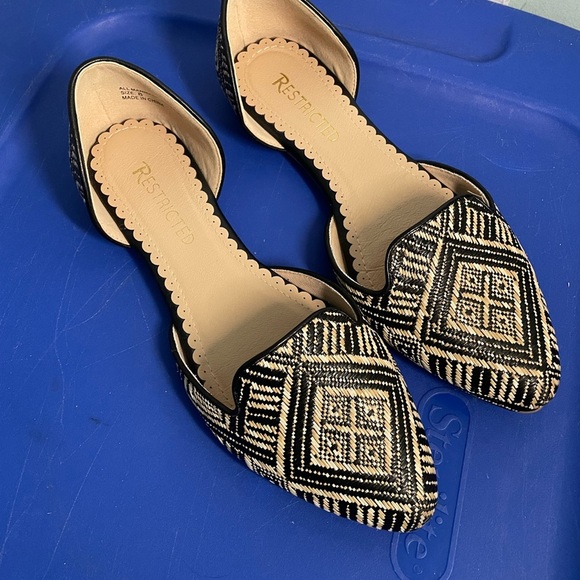 Restricted Shoes - Restricted‎ Women’s D’Orsay Flats Size 8